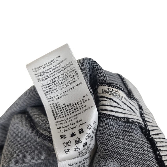 3.1 Phillip Lim Back White Striped Crewneck Long Sleeve Dress 4 - Picture 12 of 12